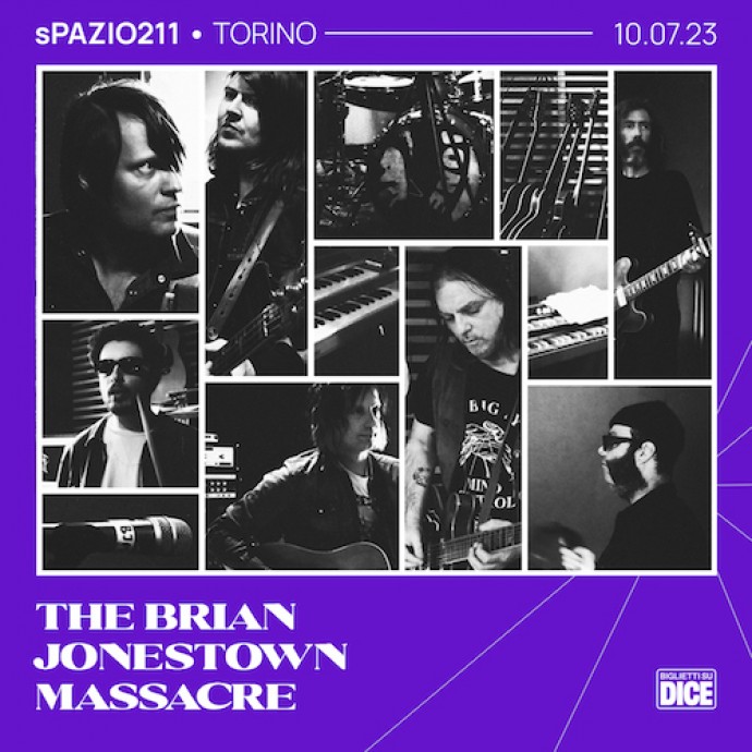 The Brian Jonestown Massacre in concerto a Spazio211 open air lunedì 10 luglio 2023